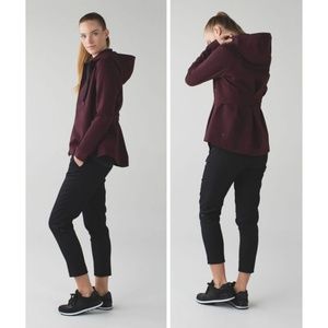 Lululemon &go Skyline Jacket Bordeaux Size 8